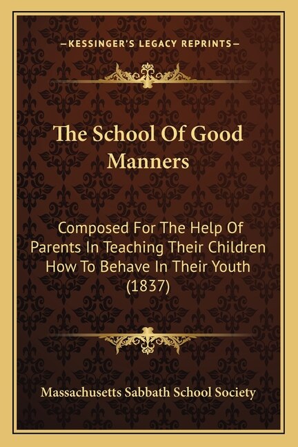 Front cover_The School Of Good Manners