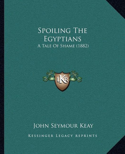 Couverture_Spoiling The Egyptians