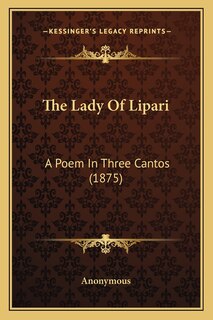 Front cover_The Lady Of Lipari