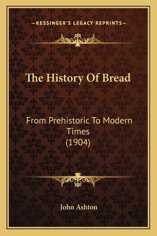 Front cover_The History Of Bread
