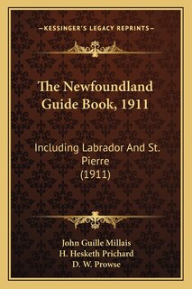 Front cover_The Newfoundland Guide Book, 1911