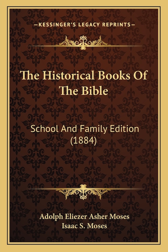 Front cover_The Historical Books Of The Bible