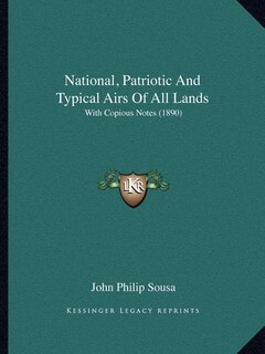 Front cover_National, Patriotic And Typical Airs Of All Lands