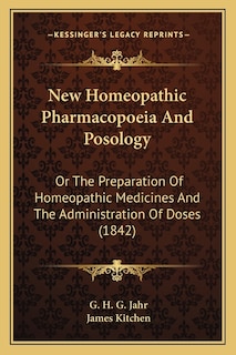Front cover_New Homeopathic Pharmacopoeia And Posology