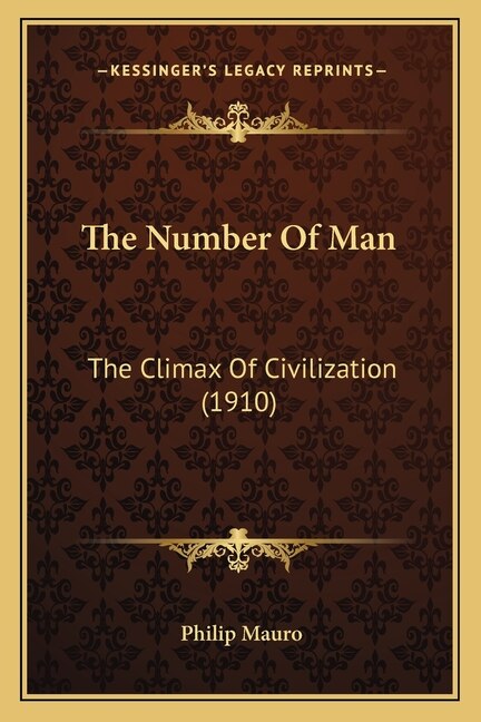 Front cover_The Number Of Man
