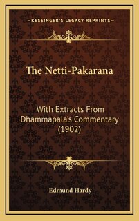 Front cover_The Netti-Pakarana
