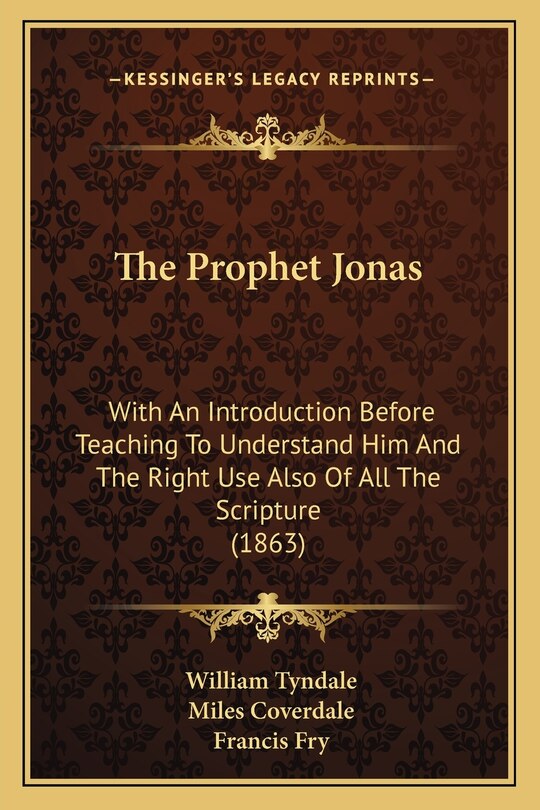 Front cover_The Prophet Jonas