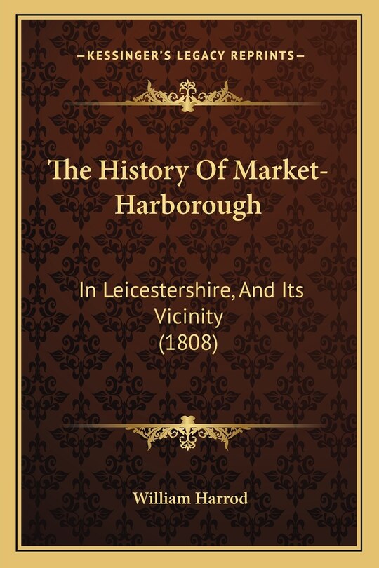 Front cover_The History Of Market-Harborough