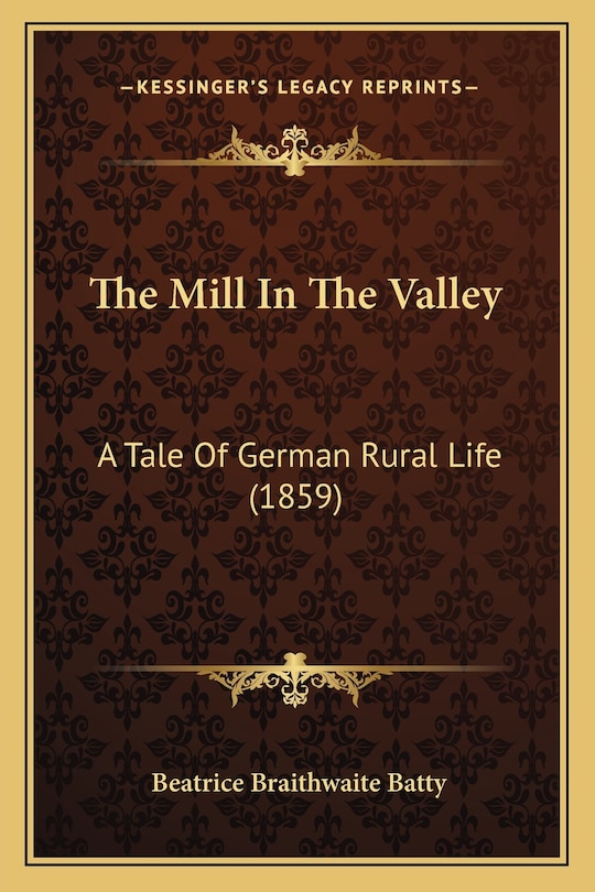 Couverture_The Mill In The Valley
