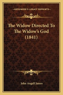 Front cover_The Widow Directed To The Widow's God (1841)