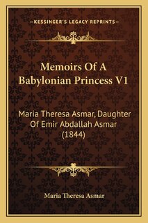 Front cover_Memoirs Of A Babylonian Princess V1