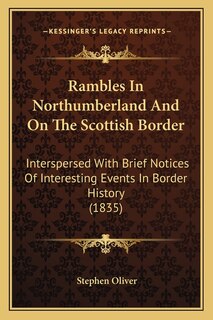 Couverture_Rambles In Northumberland And On The Scottish Border