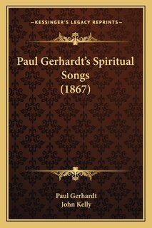 Front cover_Paul Gerhardt's Spiritual Songs (1867)