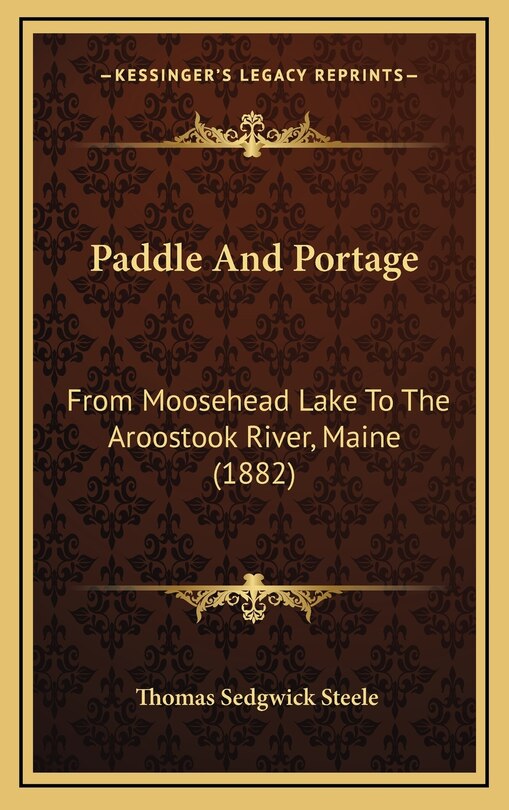 Couverture_Paddle And Portage