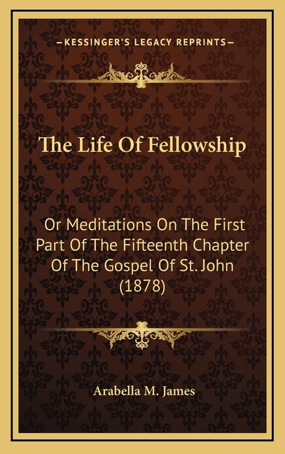 Front cover_The Life Of Fellowship