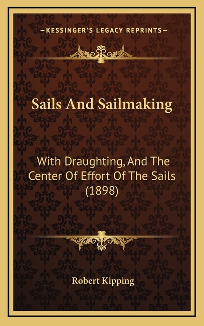 Front cover_Sails And Sailmaking