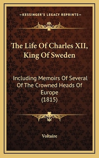 Front cover_The Life Of Charles XII, King Of Sweden