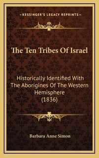 Front cover_The Ten Tribes Of Israel