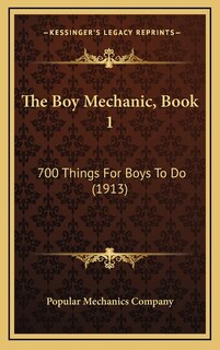 Front cover_The Boy Mechanic, Book 1