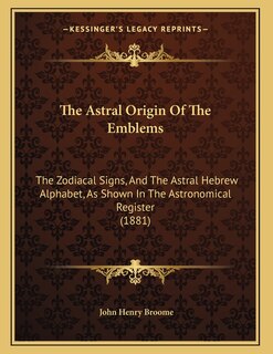 Couverture_The Astral Origin Of The Emblems