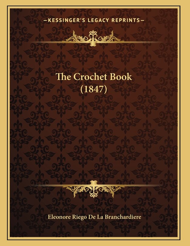 Front cover_The Crochet Book (1847)