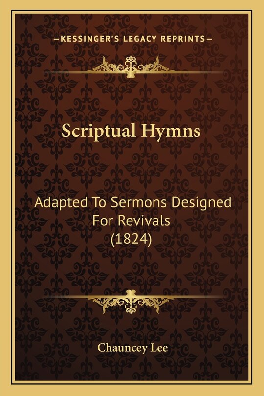 Front cover_Scriptual Hymns