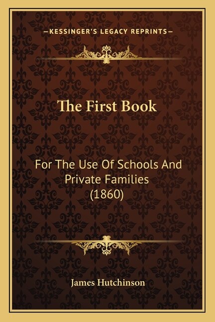 Couverture_The First Book