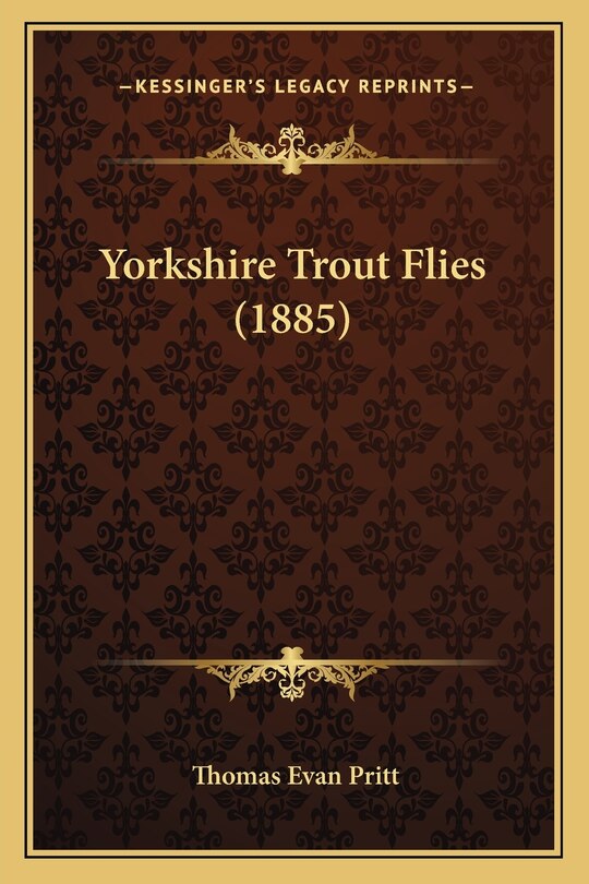 Couverture_Yorkshire Trout Flies (1885)