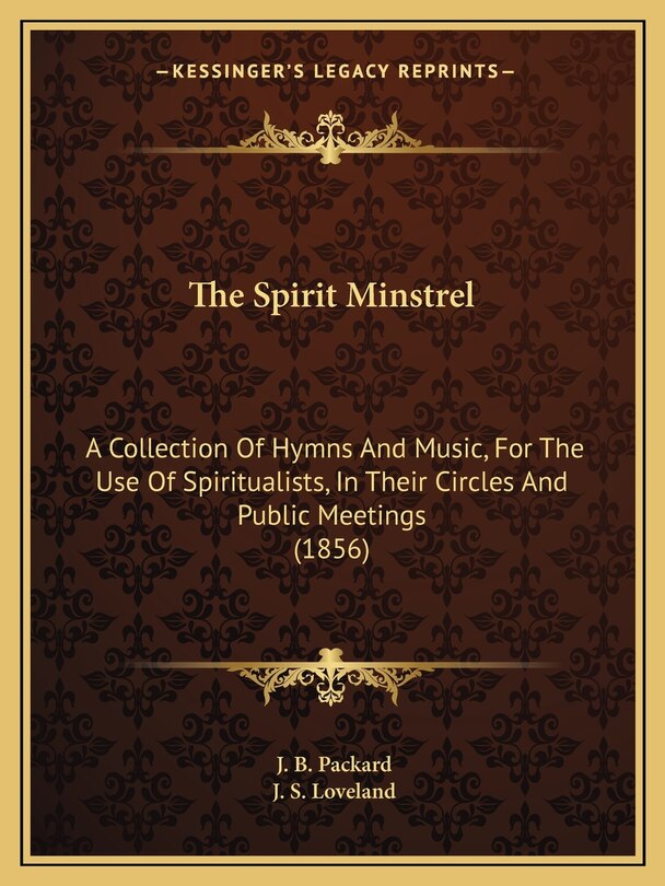 Front cover_The Spirit Minstrel