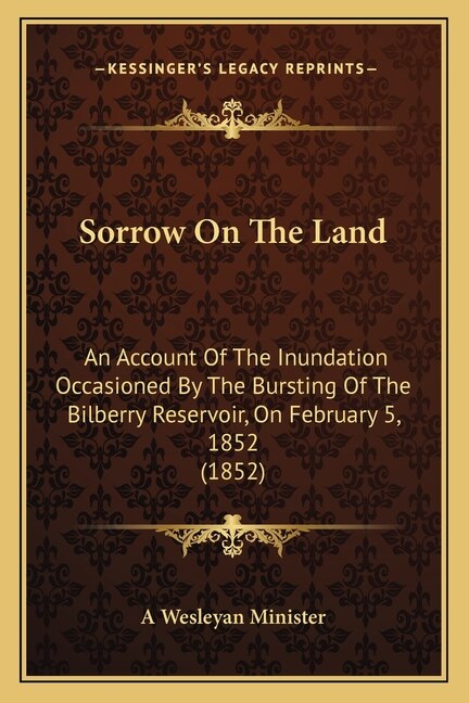 Couverture_Sorrow On The Land