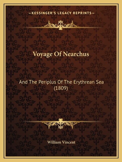 Front cover_Voyage Of Nearchus