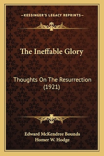 Couverture_The Ineffable Glory