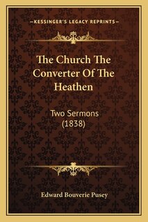 Front cover_The Church The Converter Of The Heathen
