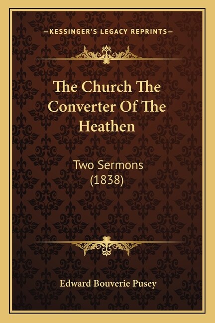 Front cover_The Church The Converter Of The Heathen