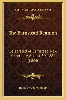 Front cover_The Barnstead Reunion