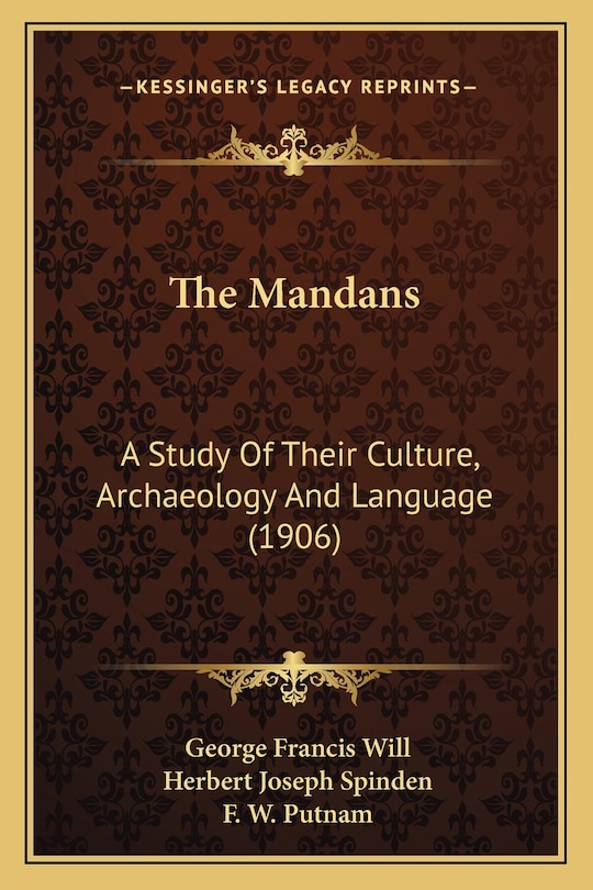 Front cover_The Mandans