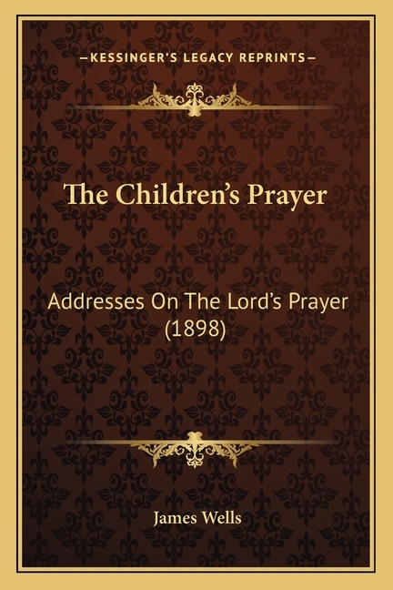 Couverture_The Children's Prayer
