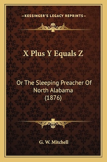 Front cover_X Plus Y Equals Z