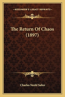 Front cover_The Return Of Chaos (1897)