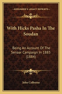 Front cover_With Hicks Pasha In The Soudan
