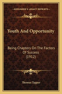 Front cover_Youth And Opportunity