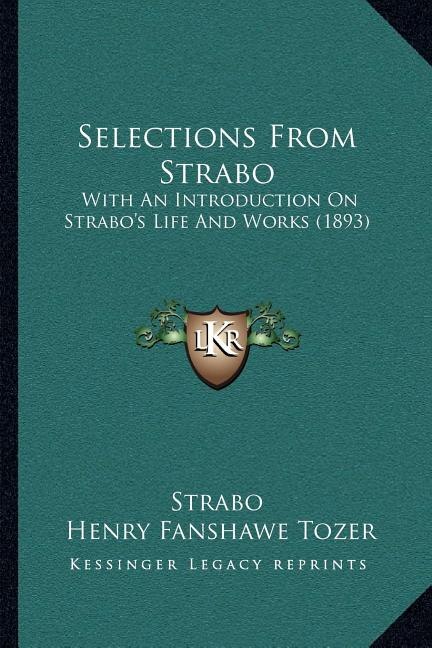 Front cover_Selections From Strabo