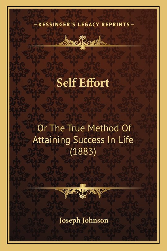 Couverture_Self Effort