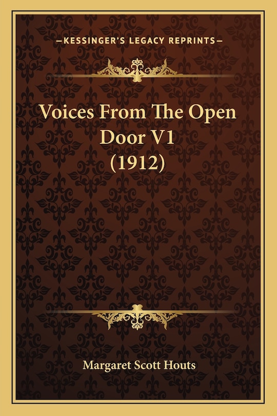 Front cover_Voices From The Open Door V1 (1912)