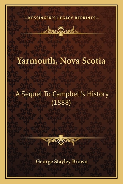 Front cover_Yarmouth, Nova Scotia