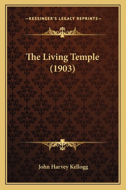 Front cover_The Living Temple (1903)