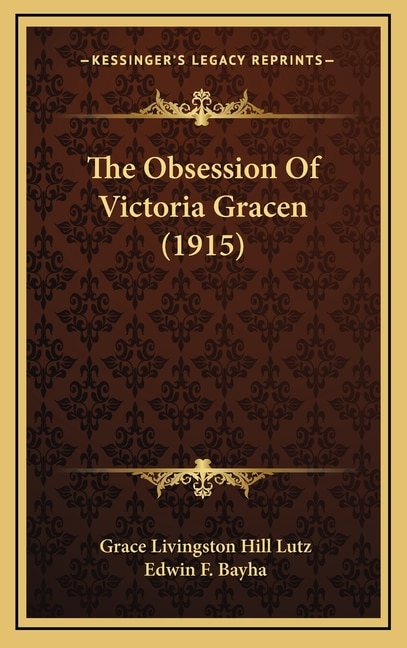 Couverture_The Obsession Of Victoria Gracen (1915)