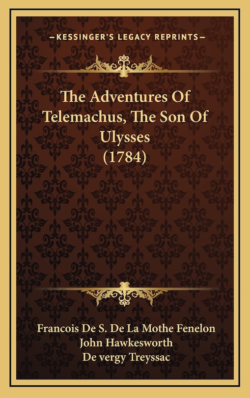 Front cover_The Adventures Of Telemachus, The Son Of Ulysses (1784)