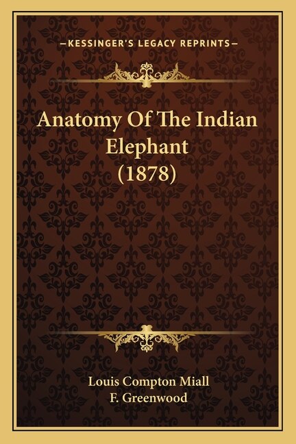 Couverture_Anatomy Of The Indian Elephant (1878)
