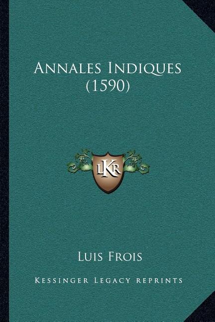 Front cover_Annales Indiques (1590)